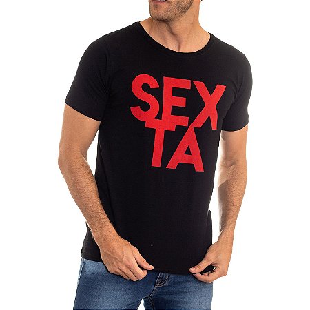 CAMISETA RED FEATHER SEXTA MASCULINA