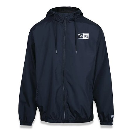 JAQUETA PLUS SIZE CORTA VENTO (WINDBREAKER) LOGO BOX