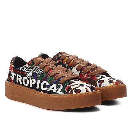 TÊNIS FARM PISTA MALUQUICE TROPICAL FEMININO