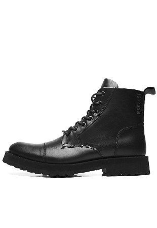 Bota coturno Colcci Couro Colcci Andrius Preta