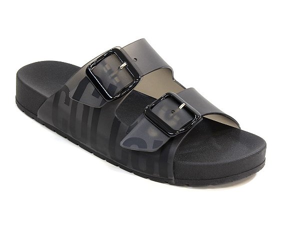 CHINELO SLIDE VANESSA TRANSLUCIDO COLCCI FEMININO