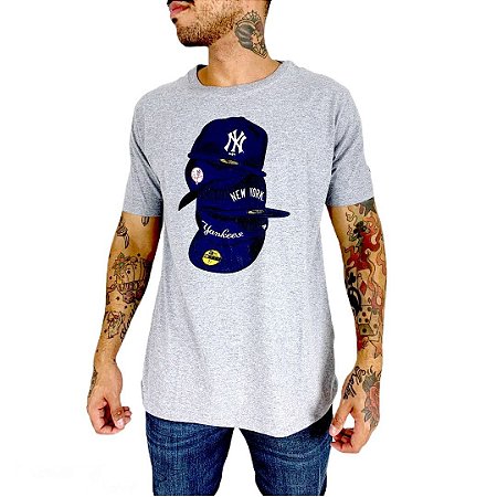 Camiseta New Era New York under dance mascculina