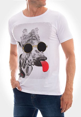 CAMISETA RED FEATHER CRAZY GIRAFA