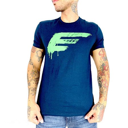 Camiseta Ellus Fine Painted e Asa Classic