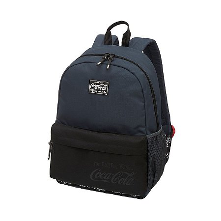 Mochila Coca Cola Flat Preto G