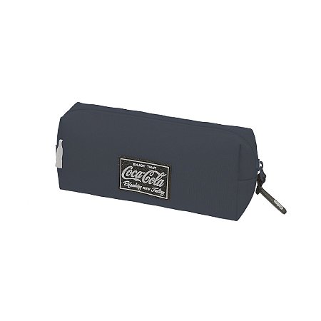 NECESSAIRE COCA COLA FLAT PRETO