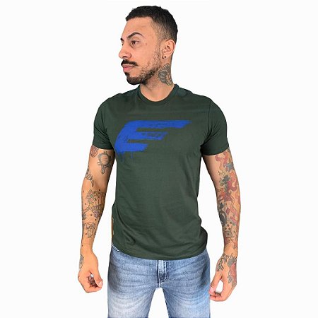 Camiseta Ellus Cotton Fine Painted e Asa Classic