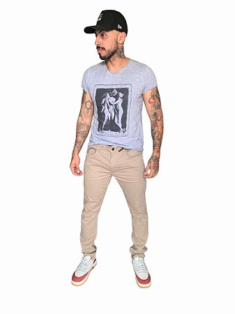 Calça Ellus Jogging color Super Slim e Asa