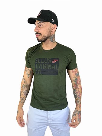 Camiseta Ellus Cotton Fine Registered Classic