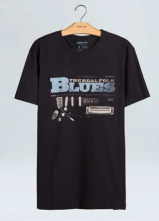 Camiseta Osklen Slim Vintage Blues
