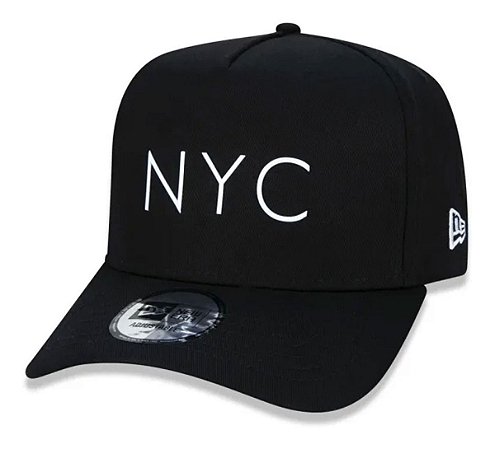 Boné New Era 9Forty K-Frame NYC Preto