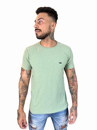 Camiseta Osklen Slim Rough Coroa Xilo