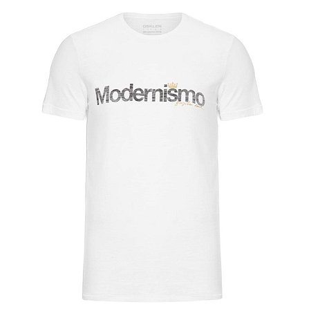 Camiseta Osklen Slim Rough Modernismo