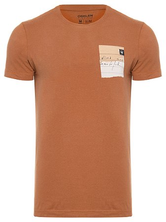 Camiseta Osklen Slim Vintage Fins are Beautiful