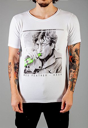 Camiseta Red Feather Like a Beatles