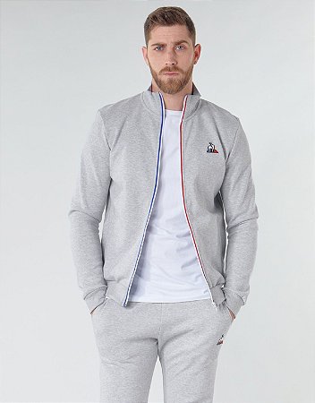 Jaqueta Le coq Ess Fz Hoody N2 Masculina Cinza