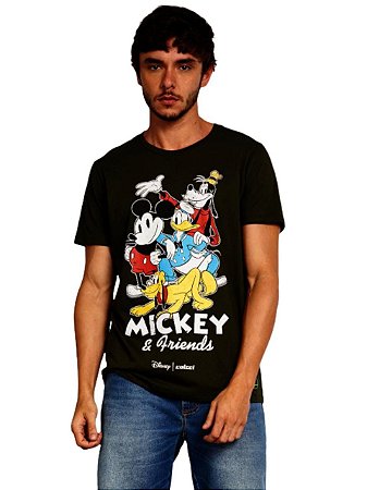 Camiseta Colcci Disney Mickey e Friends Masculina