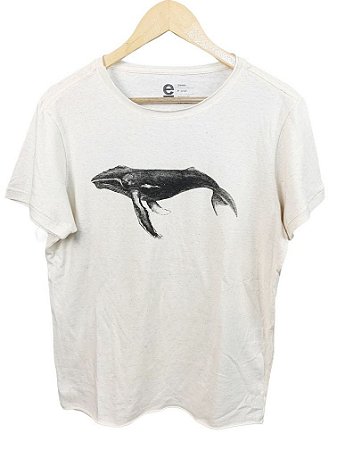 Camiseta Osklen Cânhamo Baleia Masculina