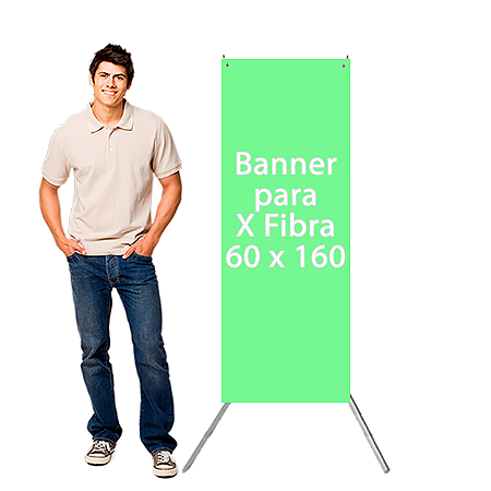 Banner 60 x 160 para X - 1 e X - Fibra