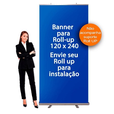 Banner para Roll Up 120x240