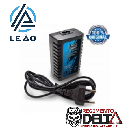Carregador Bateria Leão L3 Original LiPo 2S/3S para sua Airsoft AEG/AEP