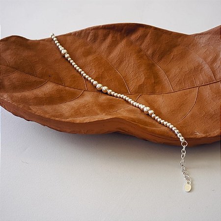 Pulseira de Bolinhas – 18cm