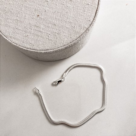 Pulseira corrente lacraia 3.3 19cm