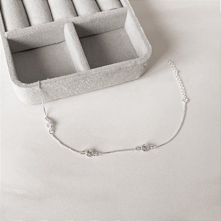 Pulseira 3 entremeios zircônia