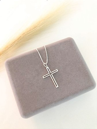 Pingente Crucifixo Vazado