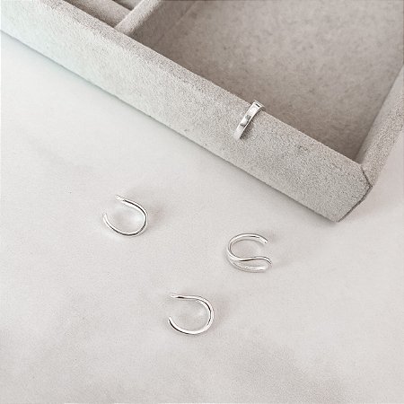 Piercing fake argola lisa rígida