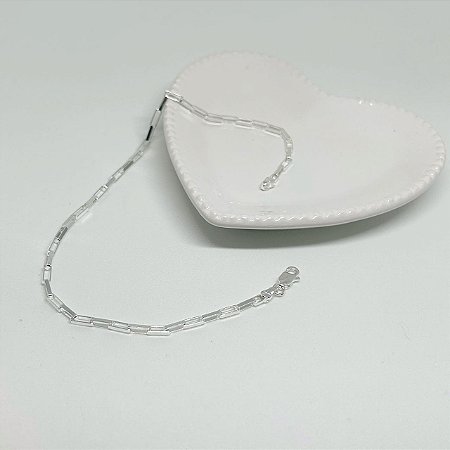 Tornozeleira cartier quadrada