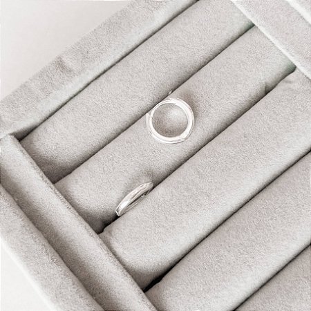 Argola click redonda 13mm fio meia cana