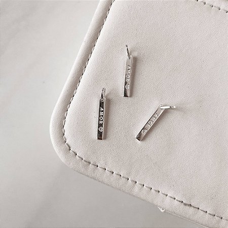 Pingente placa amor 20mm