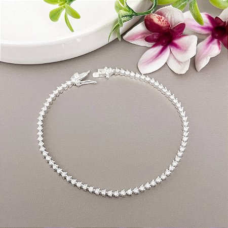 Pulseira riviera 3mm 20cm