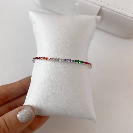 Pulseira Riviera colorida