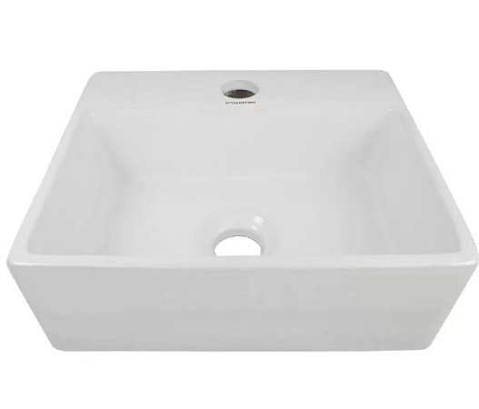 Cuba Pia De Banheiro / Lavabo De Porcelana 33,5 X 29,5 Cm Chaleur Brasil