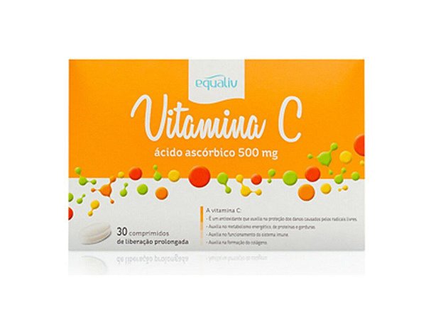 VITAMINA C 500MG 30 COMPRIMIDOS EQUALIV
