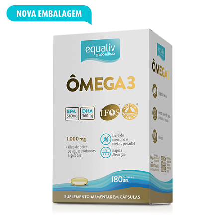 Ômega 3 180 Cápsulas