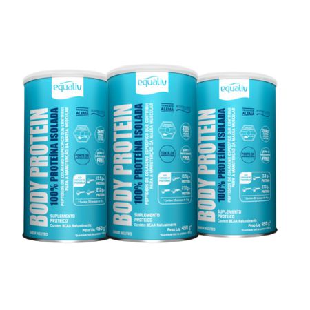 Kit 3 Meses Body Protein Neutro