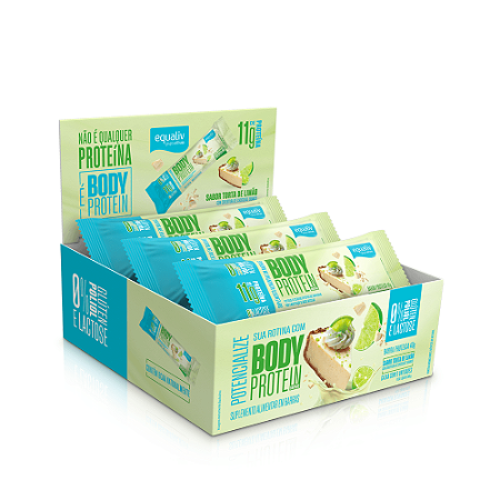 Body Protein Barra - Torta Limão 9 Un