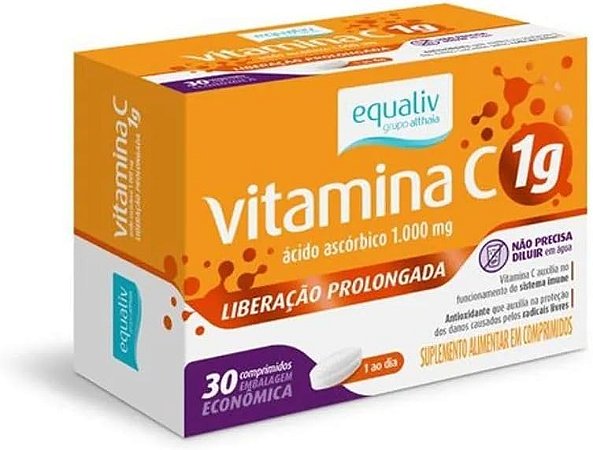 Vitamina C 1g - 30 Comprimidos