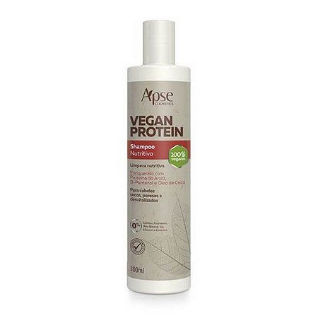 Vegan Protein Shampoo Nutritivo - 300ml