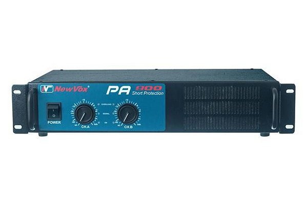 Amplificador Potencia New Vox PA 900 - 450 W RMS