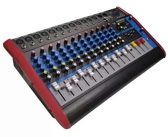 Mesa de Som Amplificada SoundVoice Ma 1230X 12 Canais