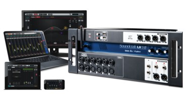 Mesa de Som Digital Soundcraft UI16 Wifi USB 16 Canais