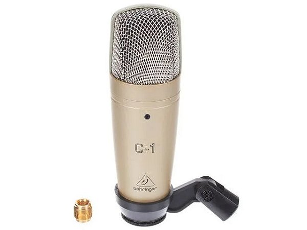 Microfone Condensador Behringer C1 Profissional + Maleta