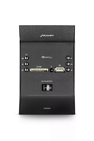 Amplificador de Parede Frahm – RD Wall Preto