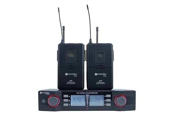 Microfone Sem Fio Kadosh UHF K492HH