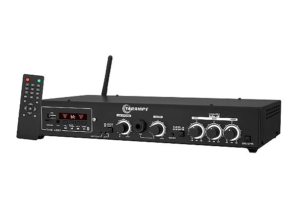 Amplificador Taramps THS- 4001 ÓPTICO/USB/BT -1x400 WRMS