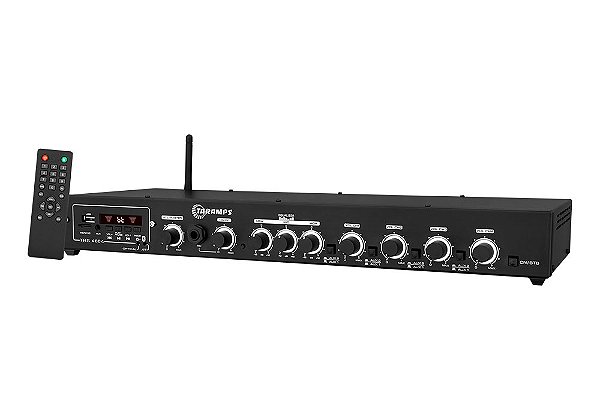 Amplificador Taramps THS- 4004 ÓPTICO/USB/BT - 4x100 WRMS